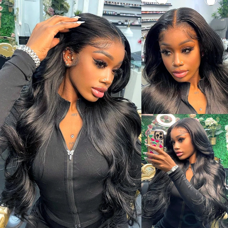 30Inch Body Wave Lace Front Human Hair Wig