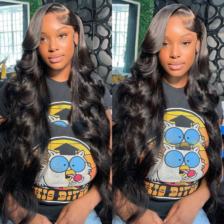 30Inch Body Wave Lace Front Human Hair Wig